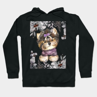 Cute Yorkshire terrier Hoodie